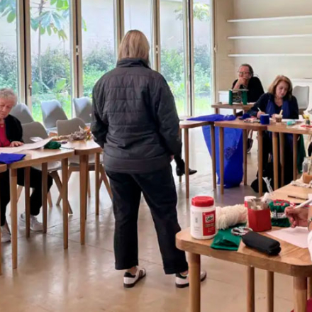 Franja de Artes Plásticas Adulto Mayor  