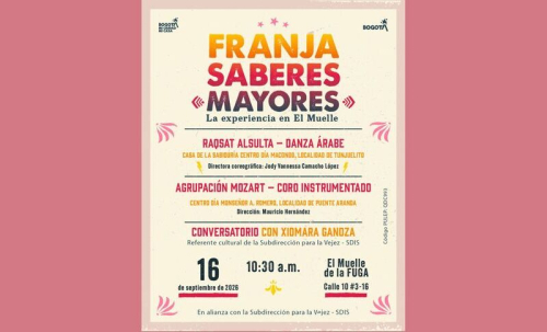 Adultos mayores presentan danza y música en Saberes Mayores, una franja que celebra sus aportes a la vida cultural de Bogotá.