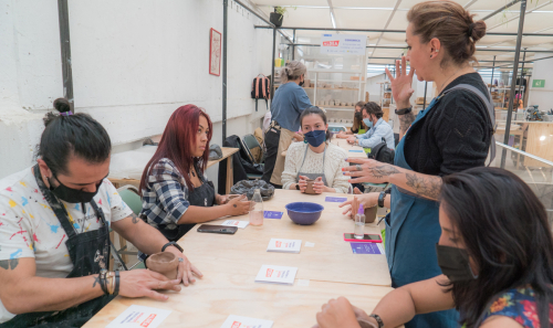 Personas reunidas