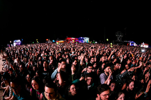 Publico en festival