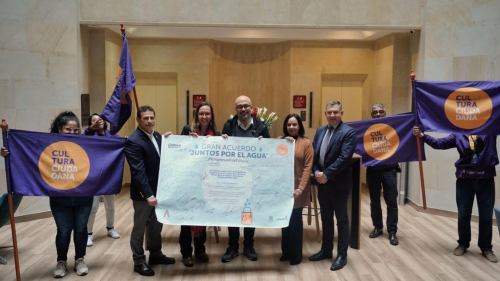 Firma acuerdo entre SDDE, SCRD y COTELCO Juntos por el Agua