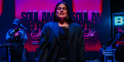 Delfina Dib en showcase