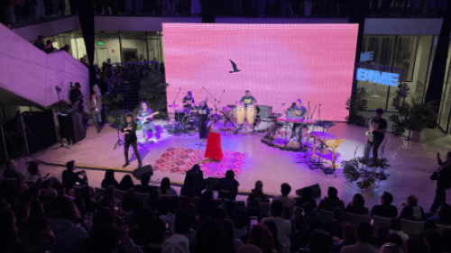 Fotografía de una de las actividades del Festival BIME en el Centro Felicidad Chapinero