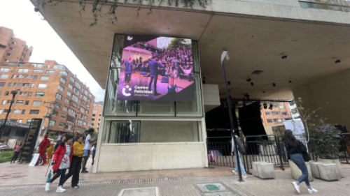 Fotografía de la fachada del Centro Felicidad Chapinero