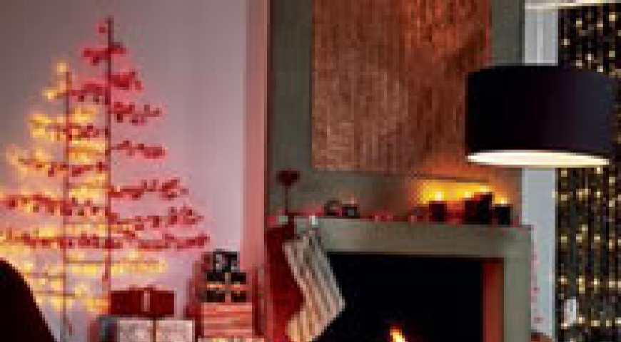 Navidad: decoración de la casa
