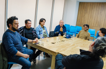 personas reunidas