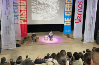 Fotografía de una actividad del Festival Gabo 2025 en el Centro Felicidad Chapinero