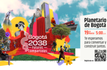 Imagen encuentro Bogotá planea los posibles futuros de la ciudad de cara al año 2038