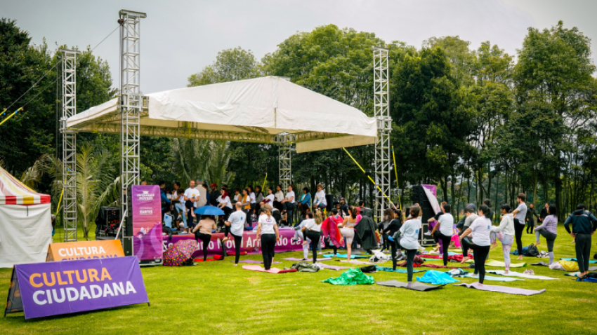 In June, Bogotá celebrates the fourth edition of the Festival Calma in the City