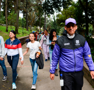 Caminata por el centro histórico de Bogotá