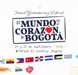 imagen con invitación a festival cultural y gastronómico
