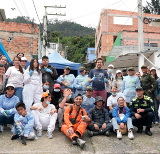 El barrio Las Cruces celebra el alma popular de Bogotá