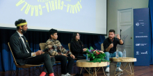 Panelistas en charla del festival Gabo 2024