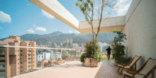 Panorámica de Bogotá desde el CEFE Chapinero
